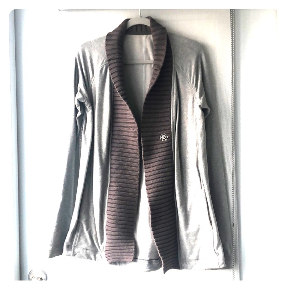 Lululemon organic cotton cardigan